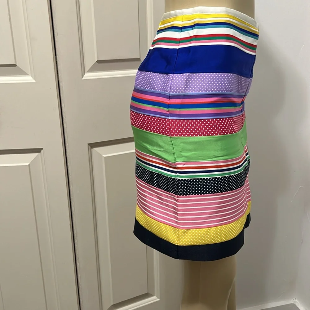 J.Mc Laughlin Colorful  Striped Women's Skirt